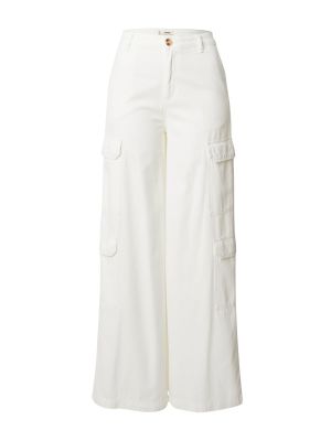 „cargo“ stiliaus kelnės Tally Weijl balta