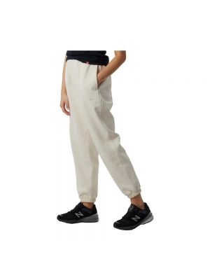 Pantalones de chándal New Balance beige