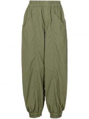 Teplákové nohavice Osklen zelená