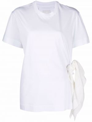 T-shirt avec manches courtes Givenchy blanc