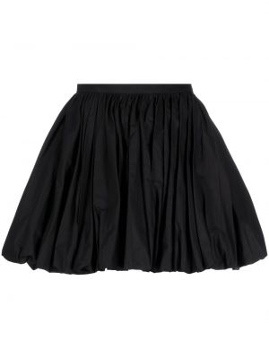 Mini spódniczka plisowana Jil Sander czarna