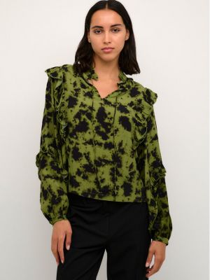 Блуза Karen By Simonsen зелена