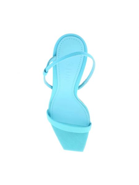 Sandale mit absatz mit hohem absatz 3juin blau