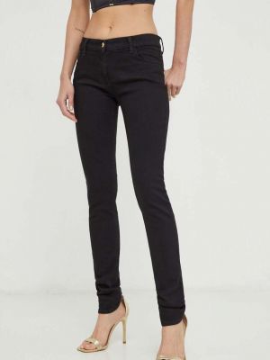 Czarne jeansy skinny Elisabetta Franchi