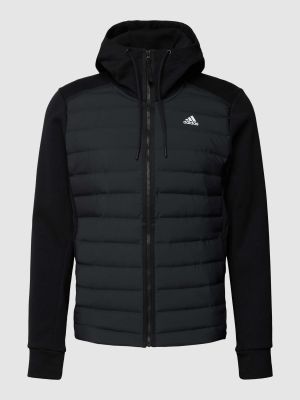 Dzianinowa kurtka Adidas Sportswear czarna