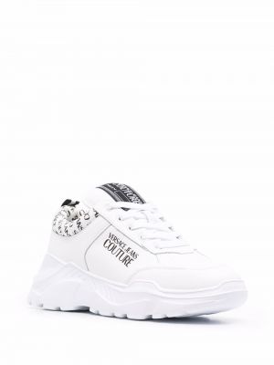 Zapatillas con estampado Versace Jeans Couture blanco