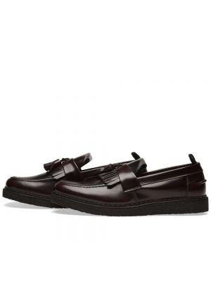 Loafers Fred Perry brązowe