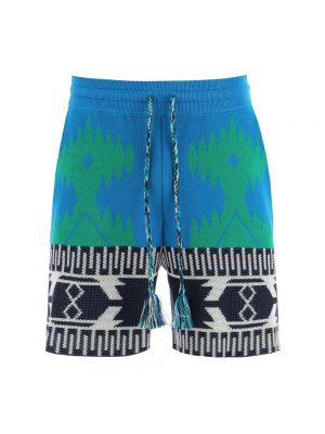 Jacquard shorts aus baumwoll Alanui