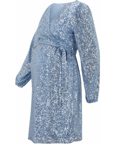 Коктейлна рокля Dorothy Perkins Maternity светлосиньо