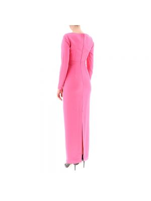 Vestido largo Roland Mouret rosa