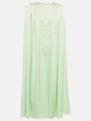 Midi suknele satininis Alex Perry žalia