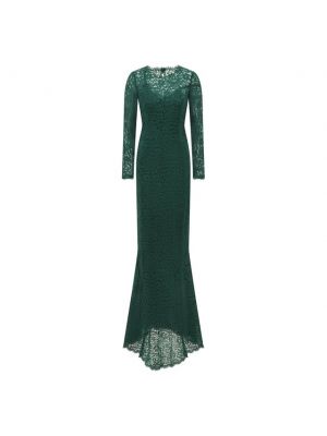Кружевное платье Dolce & Gabbana Зеленое