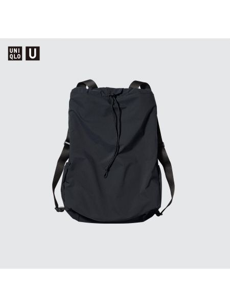 Рюкзак на шнуровке Uniqlo черный