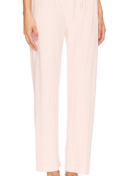 Pantalones de chándal con perlas Monrow rosa