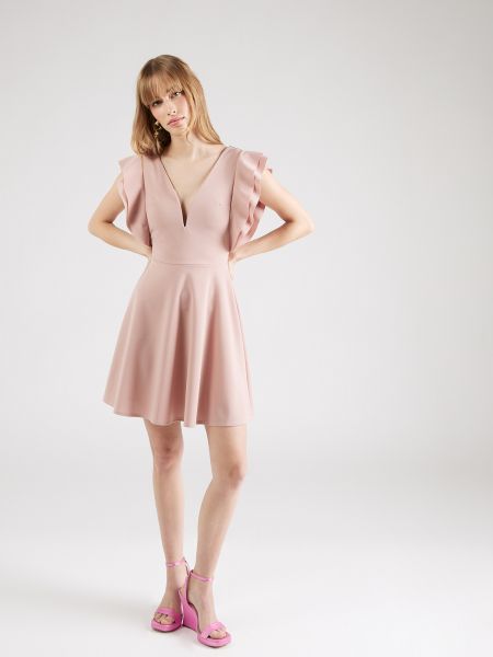 Mini šaty Wal G. ružová