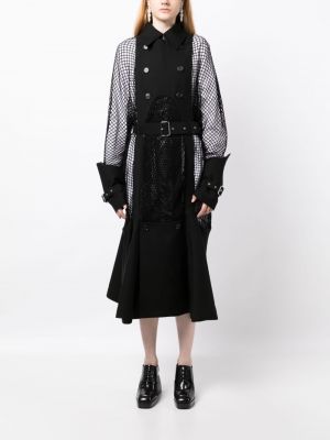 Manteau Noir Kei Ninomiya noir
