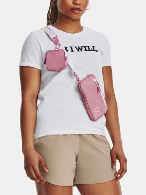 Τσάντα χιαστί Under Armour ροζ