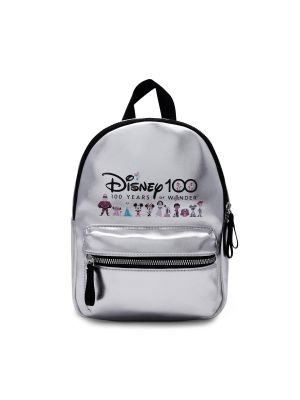 Plecak Disney 100 srebrny