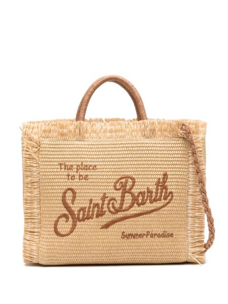 Paplūdimio krepšys Mc2 Saint Barth smėlinė
