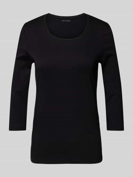 Koszulka w jednolitym kolorze Christian Berg Woman czarna