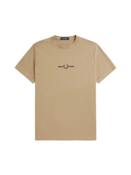 T-shirt Fred Perry braun