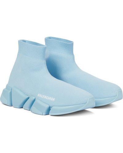 Sneakers Balenciaga Speed kék