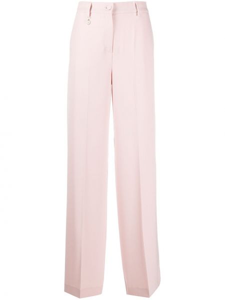 Широкі брюки Blumarine, рожеві
