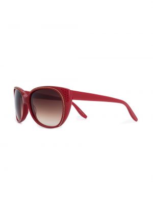 Okulary przeciwsłoneczne oversize Barton Perreira czerwone