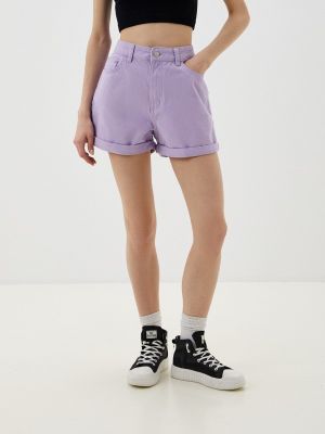 Джинсовые шорты Gloria Jeans фиолетовые
