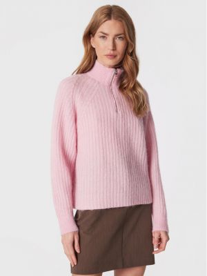 Пуловер Moss Copenhagen розово