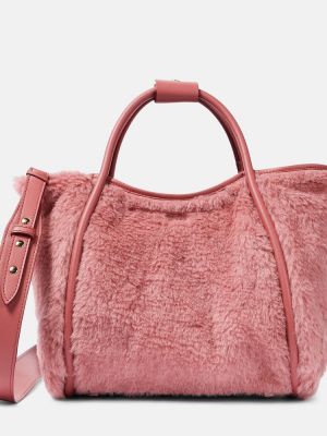 Shopper torbica Max Mara ružičasta