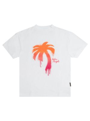 Классическая футболка Palm Angels белая