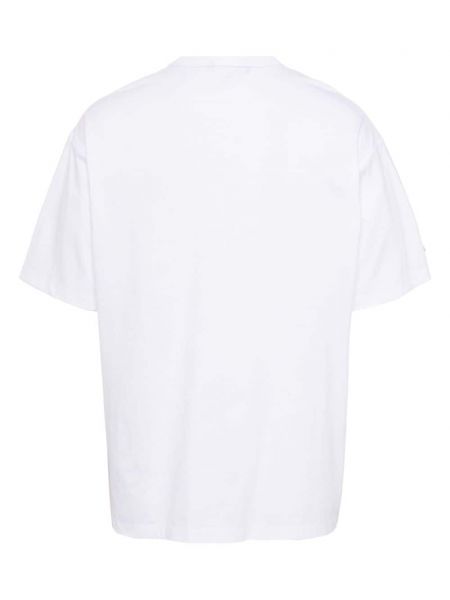 Haftowana koszulka bawełniana Spoonyard biała