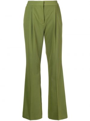Плисирани панталон зелено Karl Lagerfeld