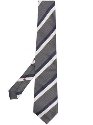 Csíkos nyakkendő nyomtatás Brunello Cucinelli