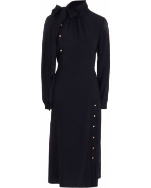 Трикотажное платье Prada, черное