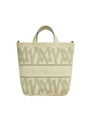 Shopper handtasche Moncler beige