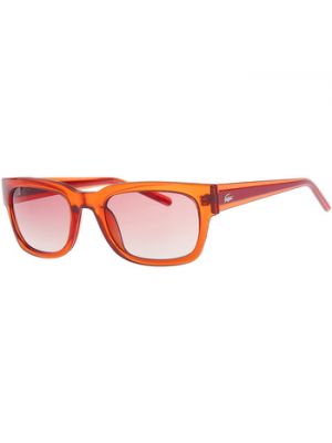 Okulary przeciwsłoneczne Lacoste - czerwony