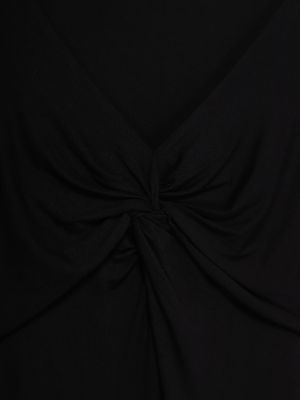 Чорна сукня міді Tom Tailor