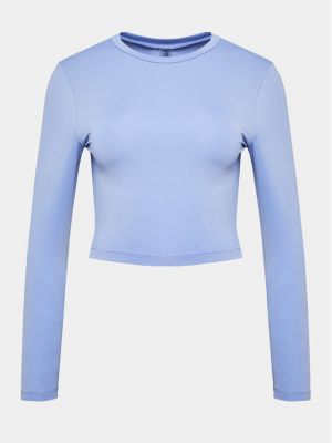 Marškinėliai slim fit Roxy mėlyna