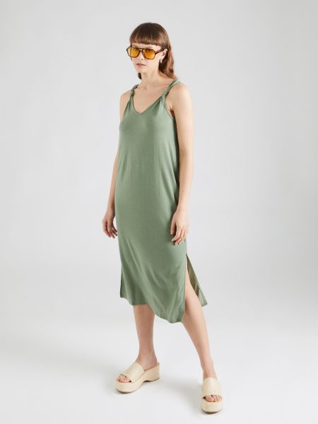 Midi šaty Vero Moda zelená