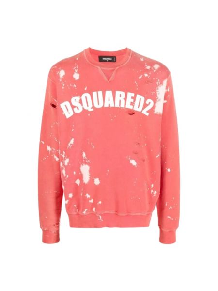 Oversize pullover Dsquared2 rot