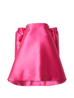 Κοκτέιλ φόρεμα Nasty Gal ροζ