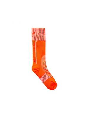 Носки Moncler оранжевые