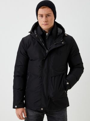 Утепленная демисезонная куртка Felix Hardy черная