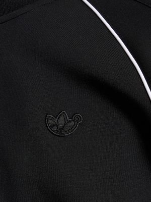 Mikina na zips Adidas Originals čierna