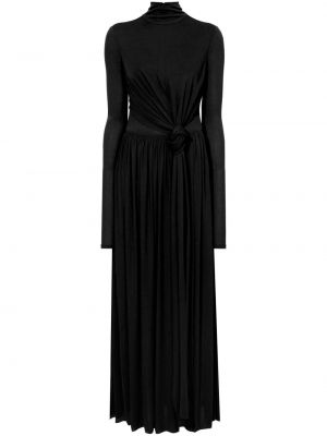Μάξι φόρεμα από ζέρσεϋ από κρεπ Proenza Schouler μαύρο