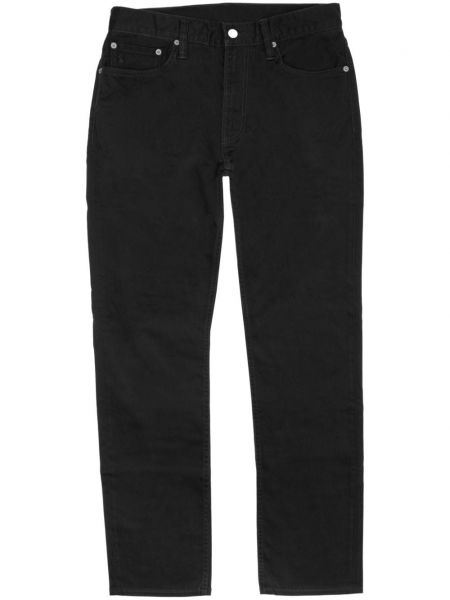 Skinny fit džinsai slim fit Polo Ralph Lauren juoda