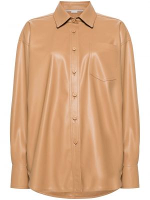 Marškiniai su kišenėmis Stella Mccartney ruda