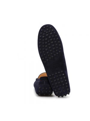 Loafers de ante Tod's azul